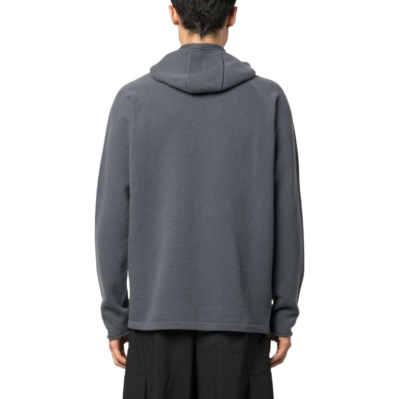 Stone Island  Grey Hooded Solid Long Sleeve Sweatshirt 7915550GA-V0062 圖 4