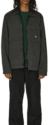 스톤아일랜드 그레이 로고 프린트 카라 집업 자켓 811511501-V0162 Details for 스톤아일랜드 그레이 로고 프린트 카라 집업 자켓 811511501-V0162