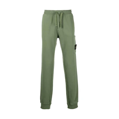 Stone Island Knit Jogger Pants with Drawstrings and Multi-Pocket Design. 771564520-V0058