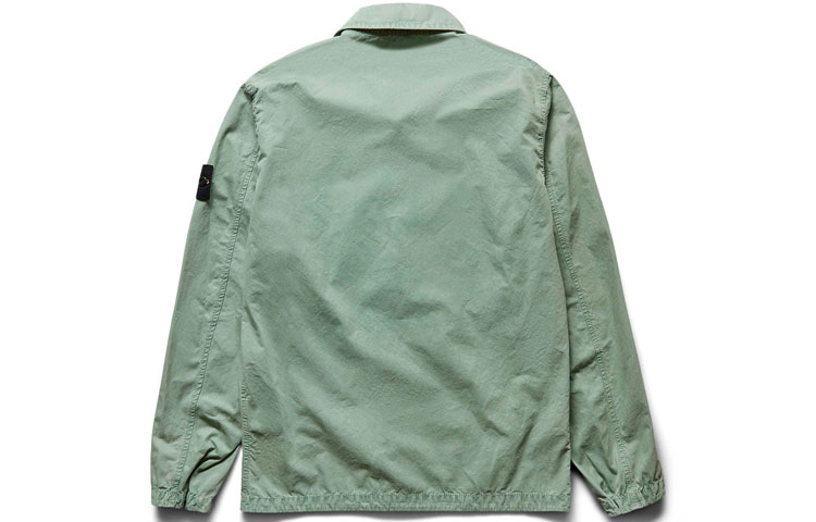 Lookbook STONE ISLAND 淺綠輕量外套 可拆式標誌 FW22款式 7715101WN-V0155