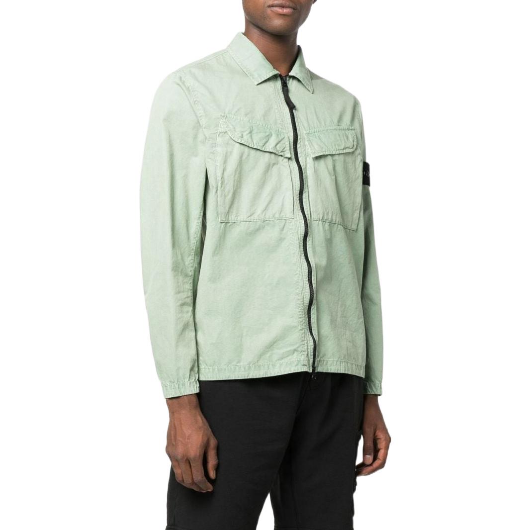 Details for STONE ISLAND 淺綠輕量外套 可拆式標誌 FW22款式 7715101WN-V0155