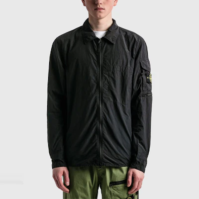 STONE ISLAND Lightweight Zip-Up Jacket Black 761510502-V0029 Purchase STONE ISLAND Lightweight Zip-Up Jacket Black 761510502-V0029