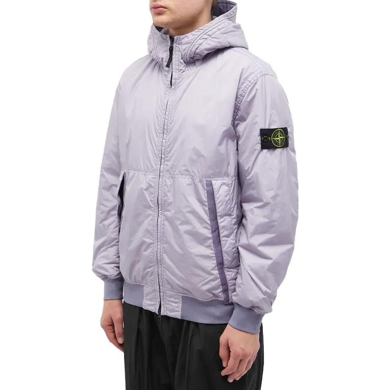 Purchase Sudadera con Capucha Lila Morada Stone Island Logo Manga Larga. 791540823-V0047