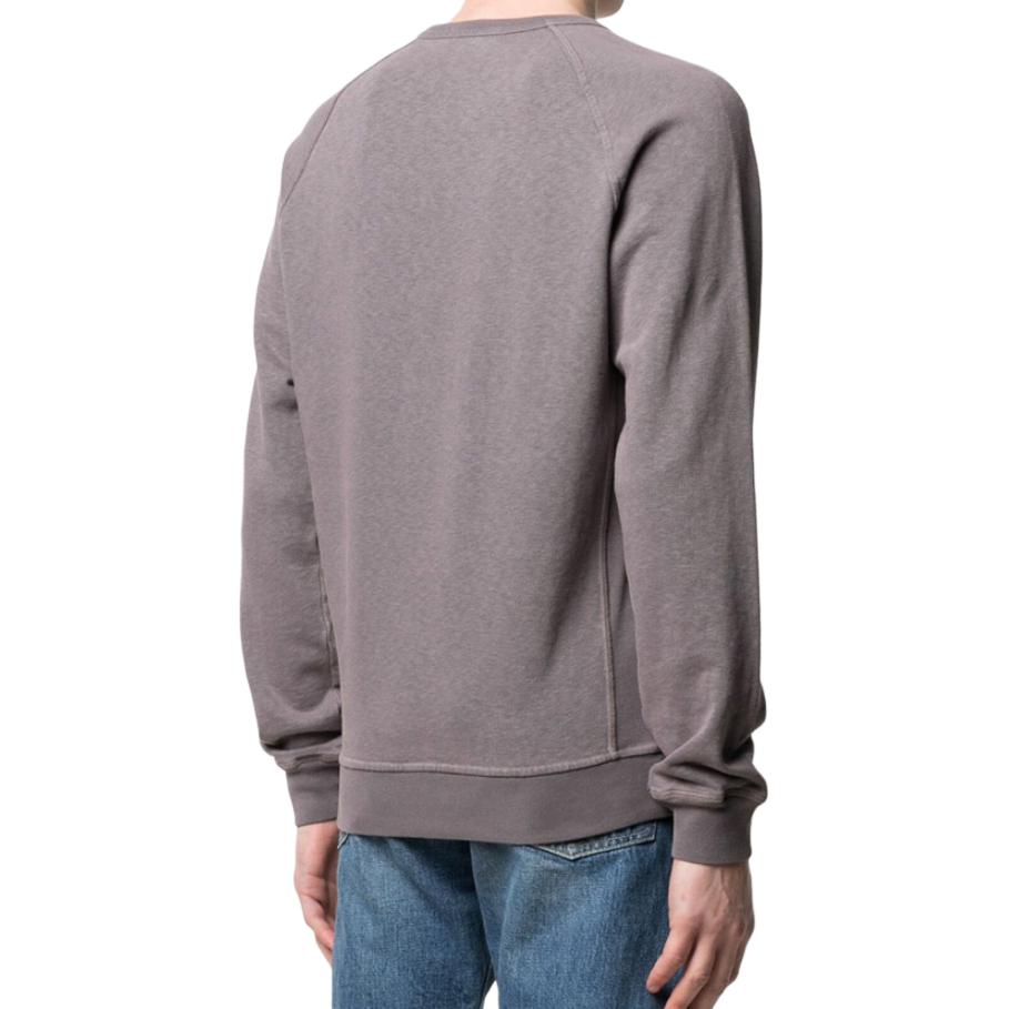 STONE ISLAND  Logo Crewneck Long Sleeve Sweatshirt Grey 741566060-V0163 圖 4