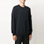 Lookbook STONE ISLAND Logo Crewneck Pullover Sweatshirt Black 731565247-V0029