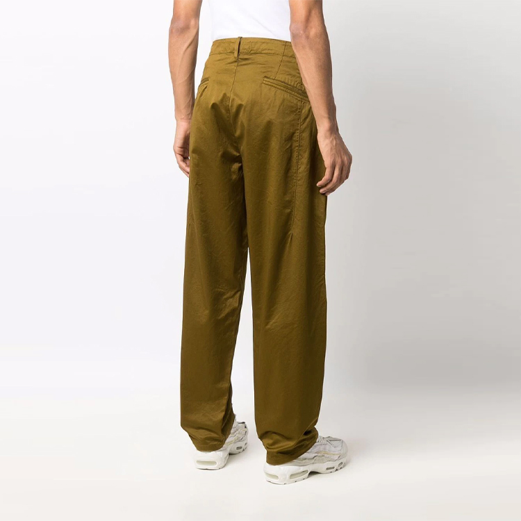 Shop STONE ISLAND 寬鬆直筒休閒褲 751930108-V2071