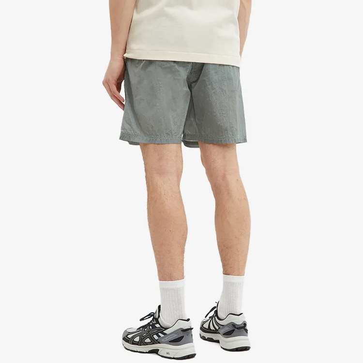 Stone Island  Metallic Nylon Shorts Grey Blue 7615b0943-v0044 圖 4