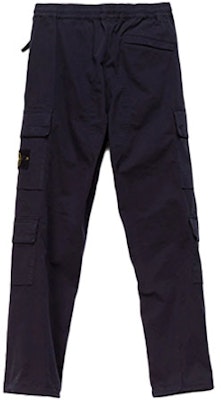 Stone Island Seluar Kargo Multi-Poket Biru Laut 731531710-V0028 Lookbook Stone Island Seluar Kargo Multi-Poket Biru Laut 731531710-V0028