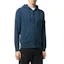 Lookbook 石头岛海军蓝棉质拉链连帽夹克 721564251-V0020