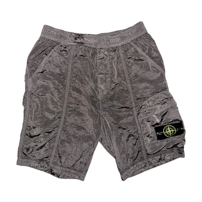 STONE ISLAND Nylon Metal Elastic Waist Casual Shorts. K1S15L100007S0019-V0092