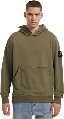 STONE ISLAND Sudadera con Capucha Verde Oliva de Manga Larga y Logo Patch. 791561252-V0058 Shop STONE ISLAND Sudadera con Capucha Verde Oliva de Manga Larga y Logo Patch. 791561252-V0058