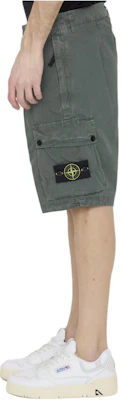 Stone Island 橄榄绿色徽标贴饰中腰休闲短裤 8015L11WA-V0159 Purchase Stone Island 橄榄绿色徽标贴饰中腰休闲短裤 8015L11WA-V0159