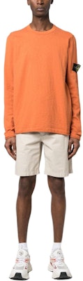 STONE ISLAND 橙色長袖標誌印花圓領毛衣 8015532B9-V0013 Lookbook STONE ISLAND 橙色長袖標誌印花圓領毛衣 8015532B9-V0013