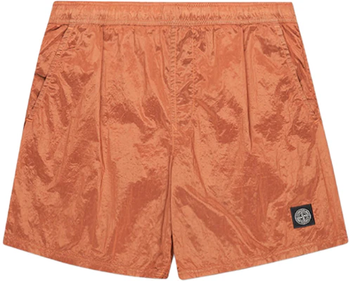 Stone Island Seluar Pendek Santai Nylon Cetak Logam Jingga. 7615b0943-v0032 Buy Stone Island Seluar Pendek Santai Nylon Cetak Logam Jingga. 7615b0943-v0032