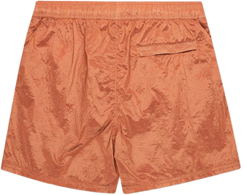 Stone Island Seluar Pendek Santai Nylon Cetak Logam Jingga. 7615b0943-v0032 Lookbook Stone Island Seluar Pendek Santai Nylon Cetak Logam Jingga. 7615b0943-v0032