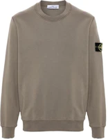 Stone Island Oversized Crewneck Sweatshirt Light Brown 811563051-V0075 Stone Island Oversized Crewneck Sweatshirt Light Brown 811563051-V0075