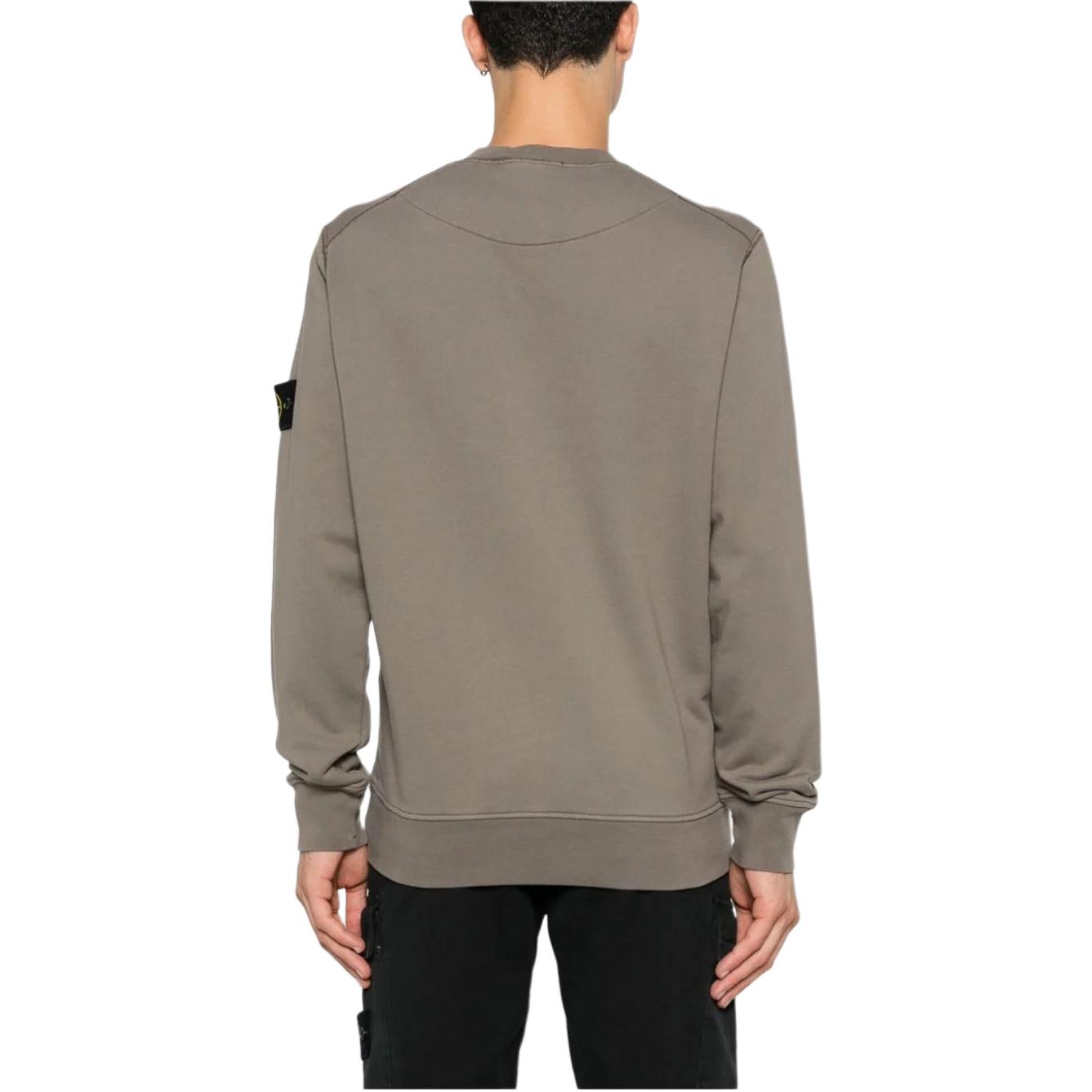Stone Island  Oversized Crewneck Sweatshirt Light Brown 811563051-V0075 圖 4
