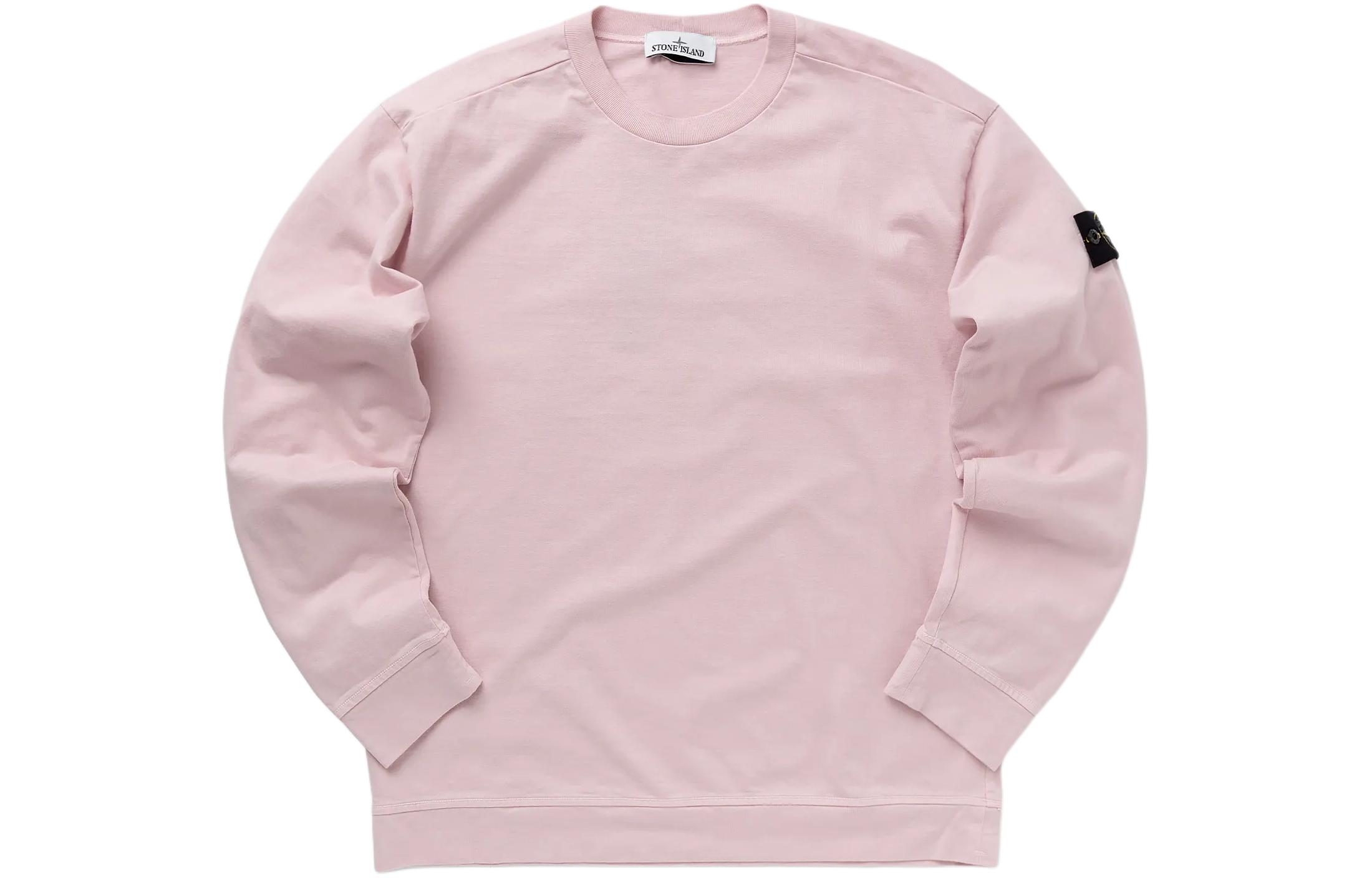 Stone Island  Pink Crewneck Pullover Sweatshirt. 801563750-V0080 圖 2