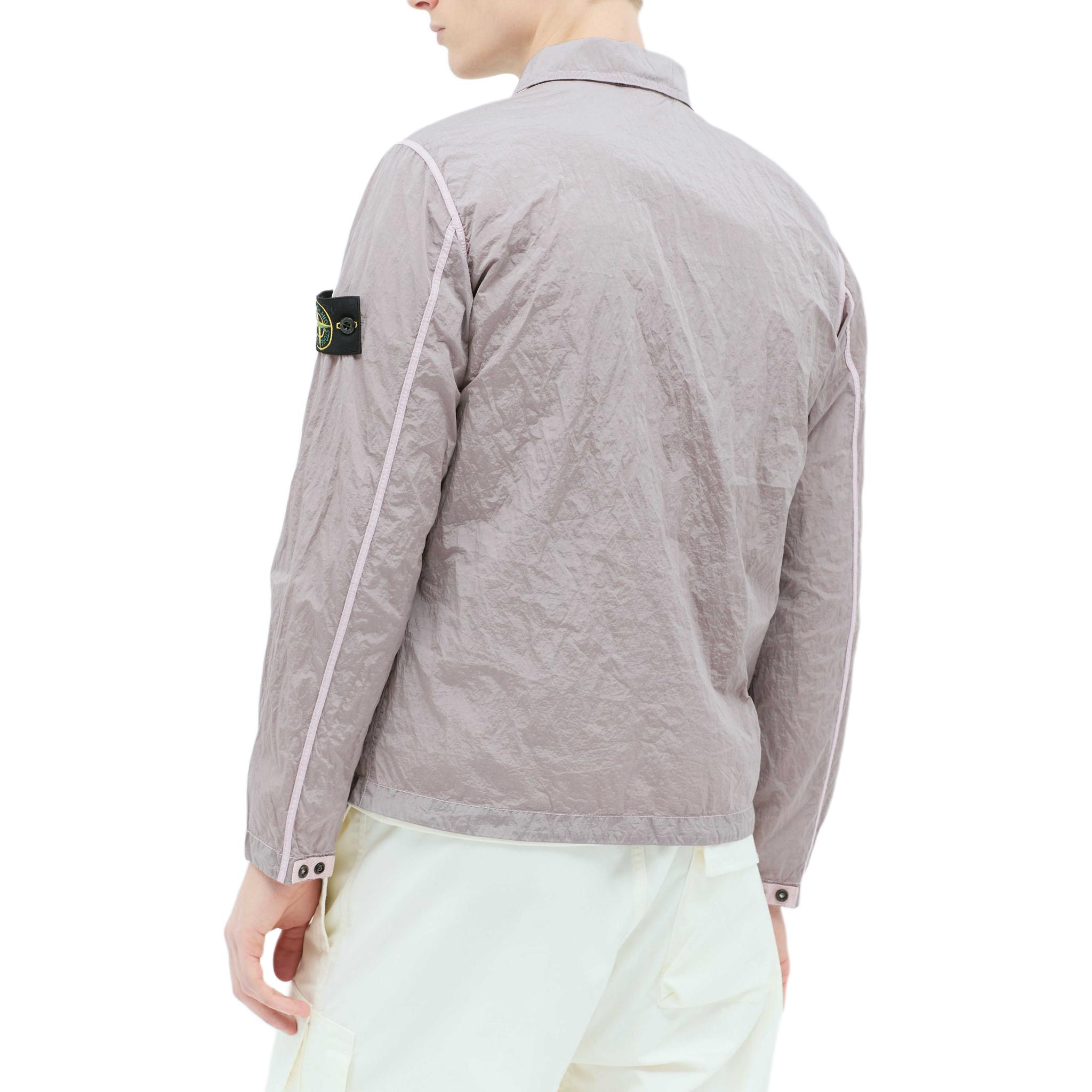 STONE ISLAND  Pink Logo Plain Long-Sleeve Pocket Jacket. 801511219-V0080 圖 5