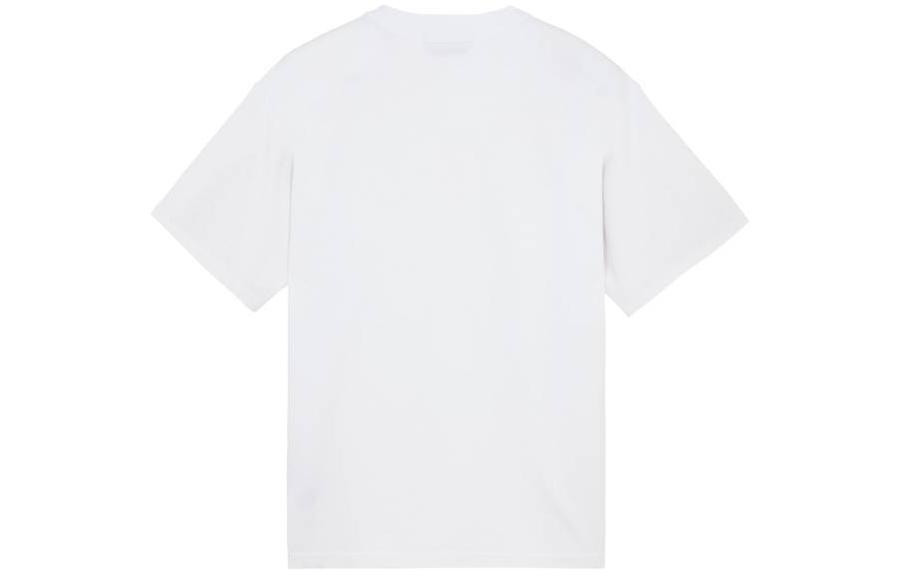 Lookbook Stone Island  Plain Cotton Knit Short Sleeve T-Shirt White 801522379-V0001
