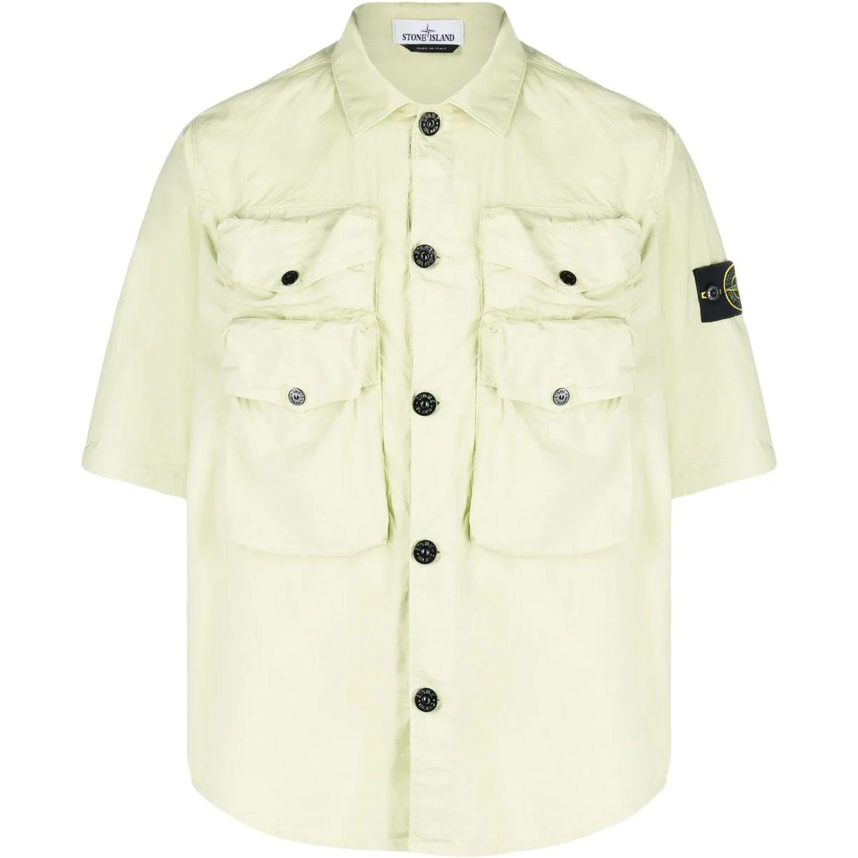 Order Stone Island  Pocket Shirt Casual Button-Up Top 761511003-V0052