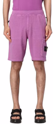 STONE ISLAND 紫色彈性腰休閒短褲 781564060-V0145 Order STONE ISLAND 紫色彈性腰休閒短褲 781564060-V0145