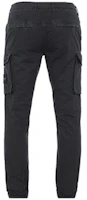 Lookbook Stone Island Slim Fit Washed Black Cargo Pants 7215318WA-V0129