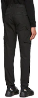Purchase Stone Island Slim Fit Washed Black Cargo Pants 7215318WA-V0129