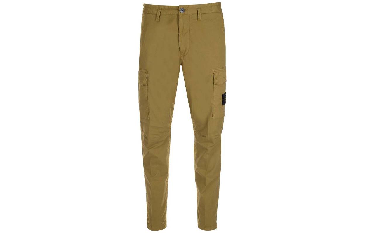STONE ISLAND  Solid Color Casual Cargo Pants. 101530410-V0098