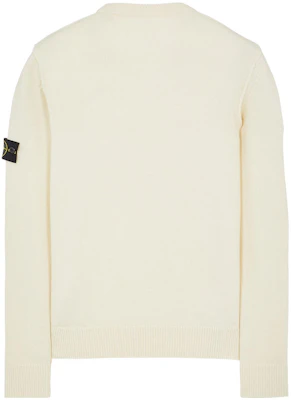 STONE ISLAND Suéter Pullover Cuello Redondo Color Blanco 7915508A3-V0099 Lookbook STONE ISLAND Suéter Pullover Cuello Redondo Color Blanco 7915508A3-V0099