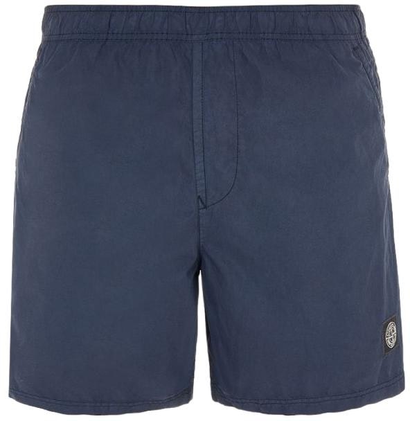 stone-island-solid-color-elastic-waist-casual-shorts-dark-blue-7615-b0946-v0020