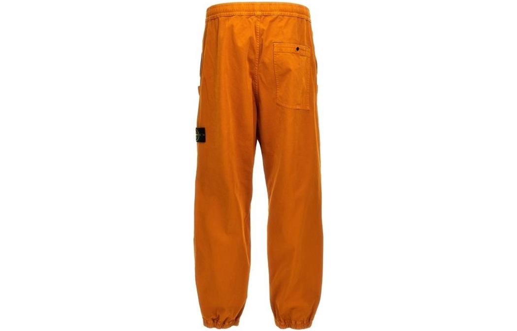 Lookbook STONE ISLAND Seluar Kargo Pinggang Elastik Kaki Lurus Warna Pepejal 7915322L1-V0113