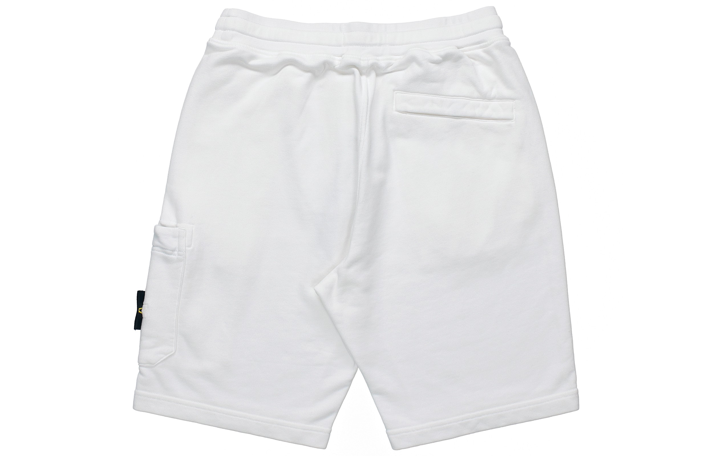 Stone Island  Solid Color Logo Patch Drawstring Casual Shorts 741564651-V0001 圖 3