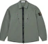 Order STONE ISLAND Chaqueta Verde Arena Holgada con Cremallera Color Sólido. 791511112-V0055