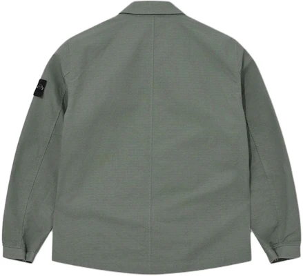 STONE ISLAND Chaqueta Verde Arena Holgada con Cremallera Color Sólido. 791511112-V0055 Lookbook STONE ISLAND Chaqueta Verde Arena Holgada con Cremallera Color Sólido. 791511112-V0055
