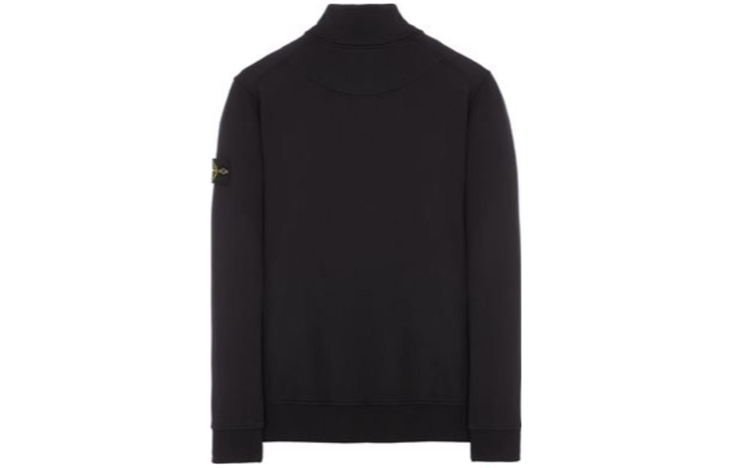 STONE ISLAND  Solid Color Zip Jacket Black Casual Outerwear 101564351-A0029 圖 3