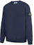 Buy STONE ISLAND 海军蓝纯色圆领套头卫衣 MO771561720-C0020