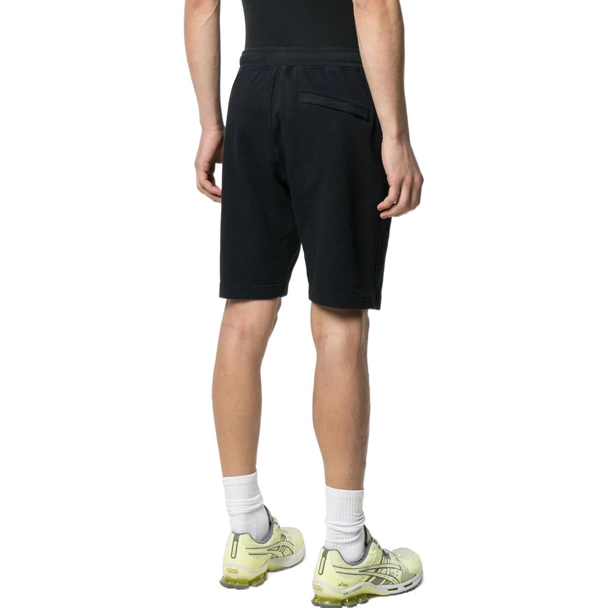 Shop 스톤 아일랜드 솔리드 드로스트링 캐주얼 스포츠 쇼츠 5인치 741563560-V0029