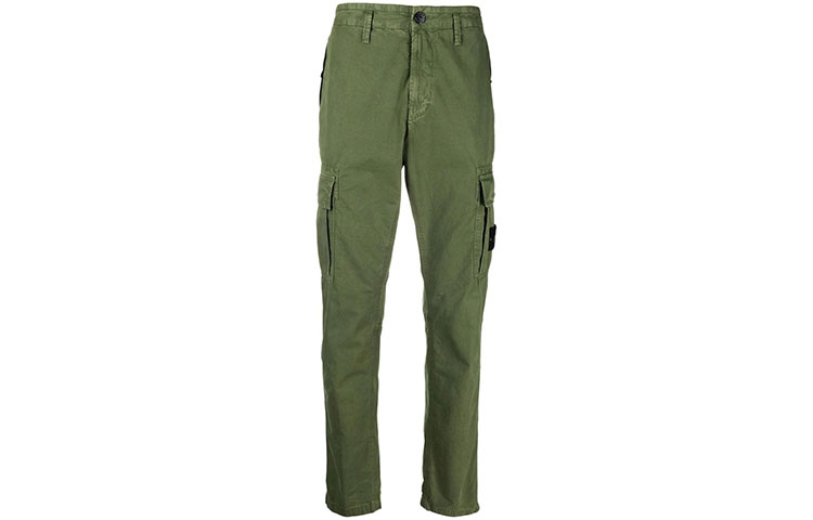 Order STONE ISLAND Seluar Kargo Logo Kasual Lelaki 7615303WA-V0158