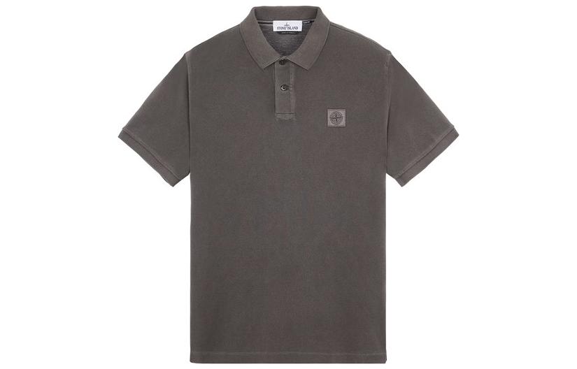 Order STONE ISLAND 鋼灰色經典款短袖標誌Polo衫 10152SC67-V0065
