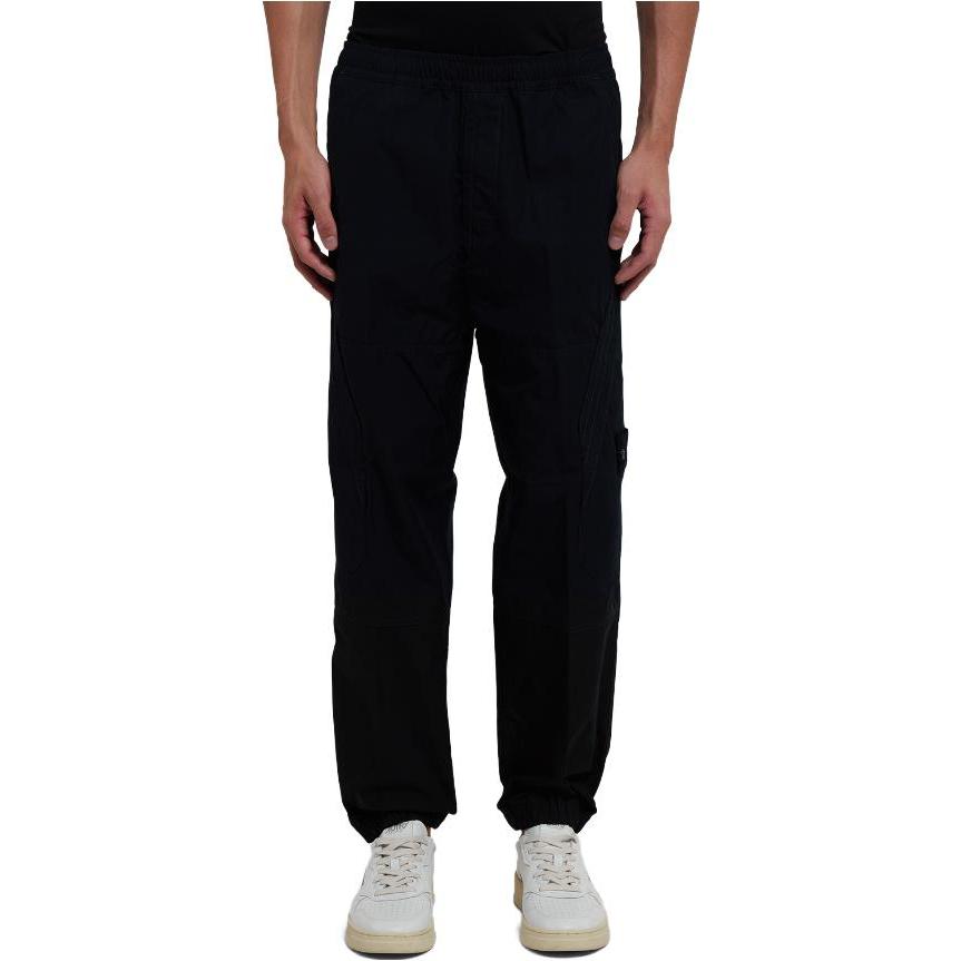 STONE ISLAND  Straight-Leg Casual Pants Navy Blue 7915308F1-V0020 圖 3