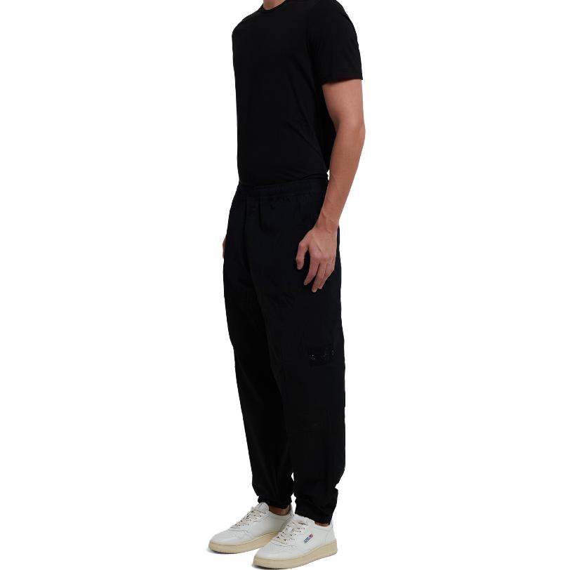 STONE ISLAND  Straight-Leg Casual Pants Navy Blue 7915308F1-V0020 圖 4