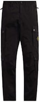 Stone Island Straight-Leg Zipper Cargo Pants Petrol Color with Logo Pocket 771531104-V0057 Stone Island Straight-Leg Zipper Cargo Pants Petrol Color with Logo Pocket 771531104-V0057