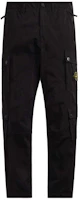 Order Stone Island Straight-Leg Zipper Cargo Pants Petrol Color with Logo Pocket 771531104-V0057