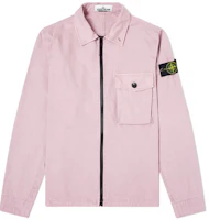 STONE ISLAND Washed Workwear Shirt Pink 7215114WN-V0186 STONE ISLAND Washed Workwear Shirt Pink 7215114WN-V0186