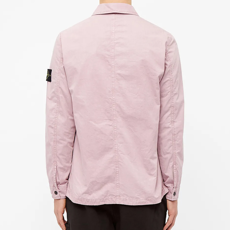 Purchase STONE ISLAND  Washed Workwear Shirt Pink 7215114WN-V0186