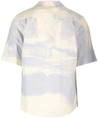 STONE ISLAND 白色徽標印花釘扣襯衫式POLO衫 801512393-V0040 Lookbook STONE ISLAND 白色徽標印花釘扣襯衫式POLO衫 801512393-V0040