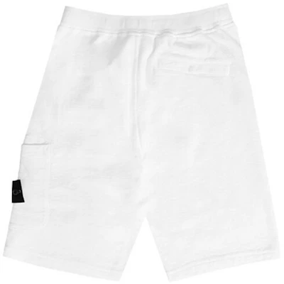 Stone Island White Compass Patch Elastic Waist Casual Shorts. 781564060-V0001 Lookbook Stone Island White Compass Patch Elastic Waist Casual Shorts. 781564060-V0001