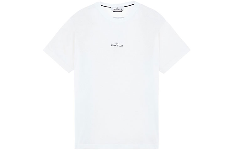 STONE ISLAND  White Logo Back Short Sleeve T-Shirt 76152NS94-V0001 圖 3