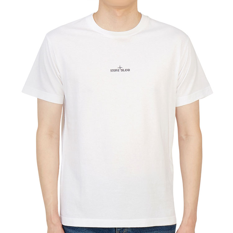 STONE ISLAND  White Logo Back Short Sleeve T-Shirt 76152NS94-V0001 圖 4